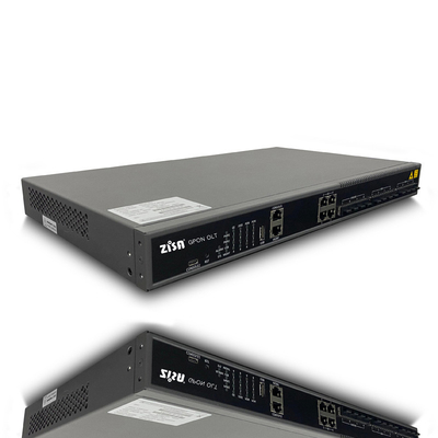 세륨 10G SFP+ Olt Gpon 8 항구 장치 4GE 상공 연결 카세트 광학적인 선 맨끝 OP1608