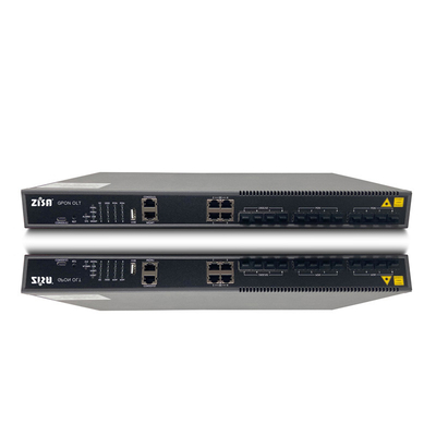 광 회선 종단 1U GPON OLT SFP OP1608 2 업링크 10G SFP+ 포트 엔터프라이즈