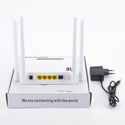 CE SC APC UPC Ｘ Pon 오누 4GE 802.11B / Ｇ / 엔 / AC 1200M 와이파이 라우터